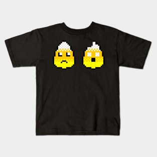 8-Bit Candy Corn Friends Kids T-Shirt